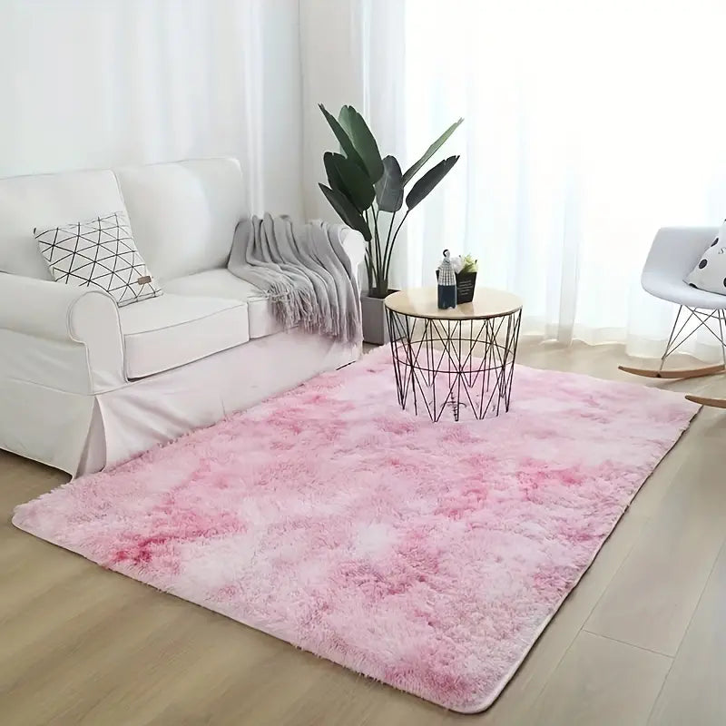 Fluffy Shaggy Area Rug for Living Room and Bedroom