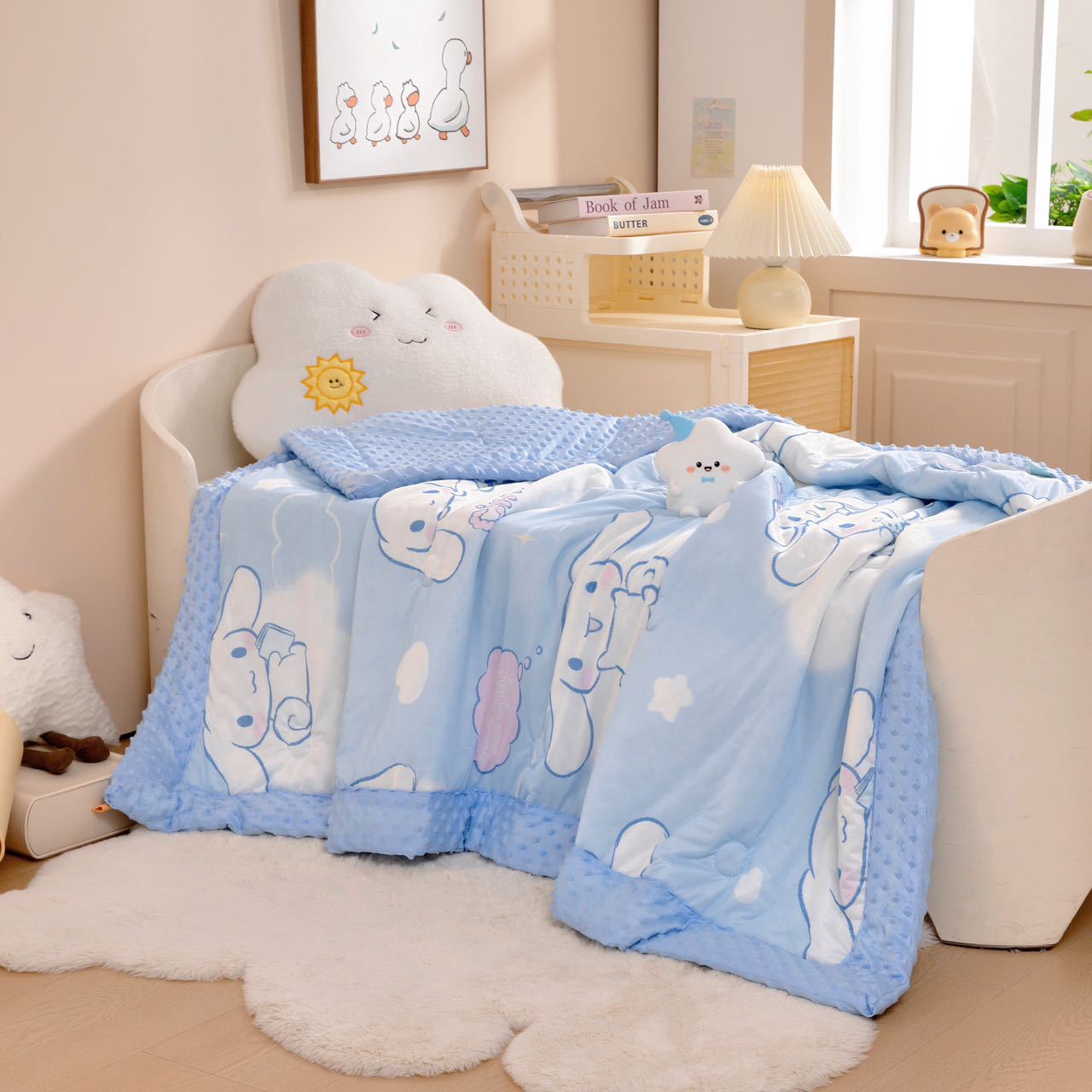 🤍 Superzachte Cinnamoroll knuffel – schattig & knuffelbaar! ☁️