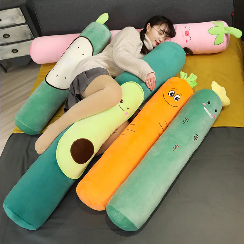 Creative Cartoon Fruit Long Pillow