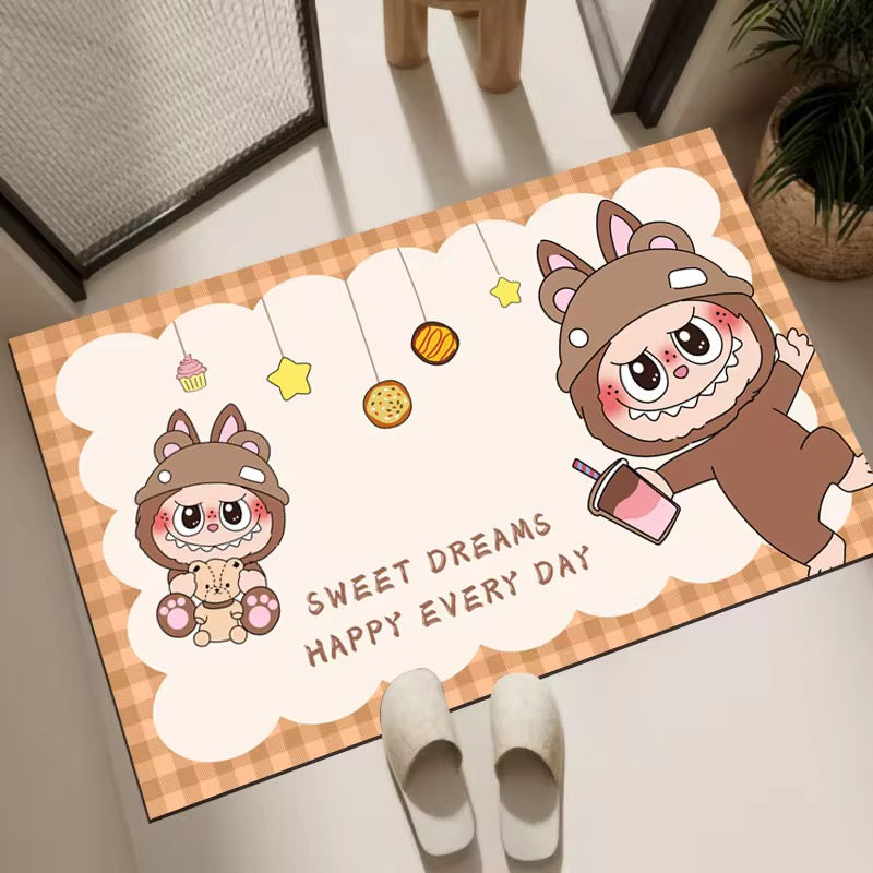 Labubu Badkamer Vloermat