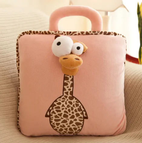 Functioneel cartoon kussen en deken