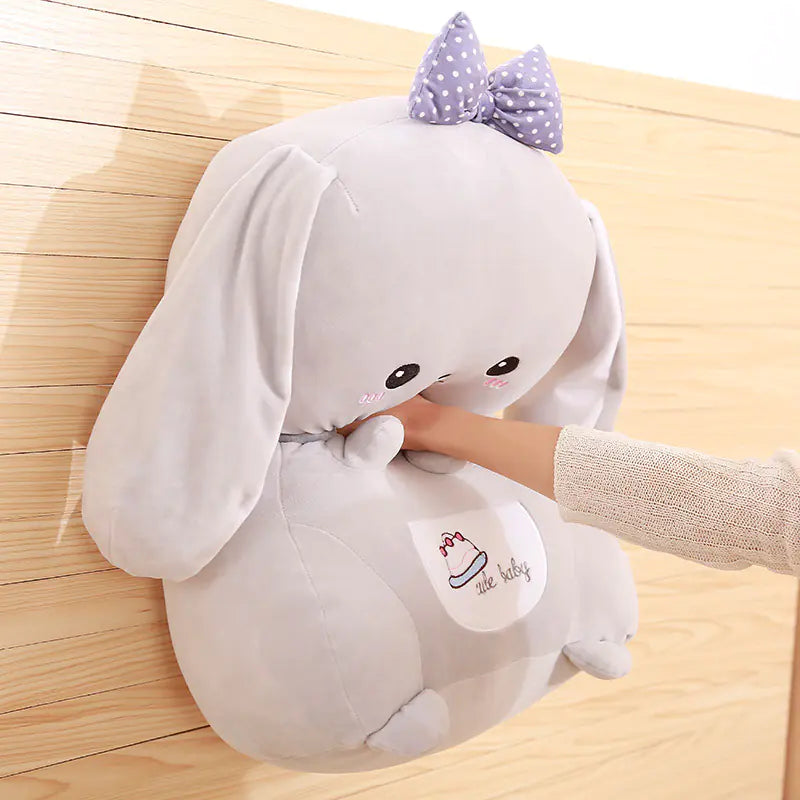 Schattig konijn knuffel/kussen