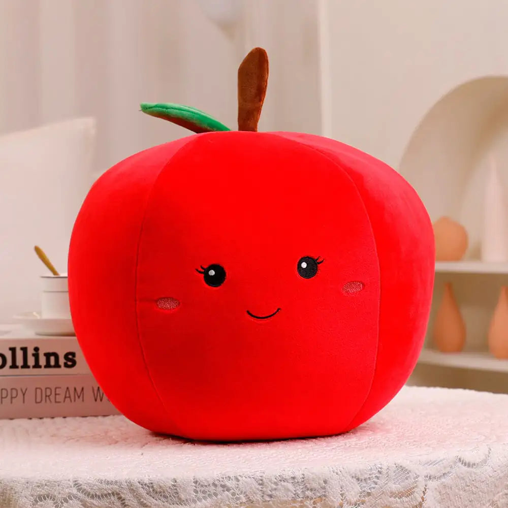 Cartoon Fruit Plush Water Pillow Toy