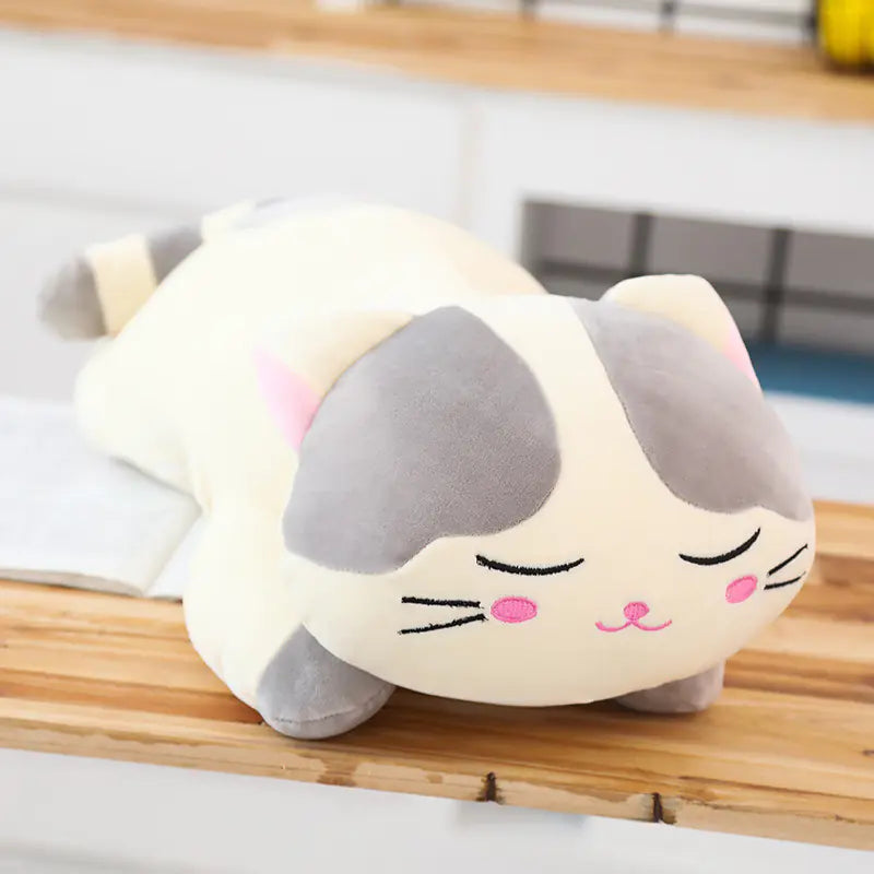 Cartoon Down Cotton Cat Plush Toy Pillow