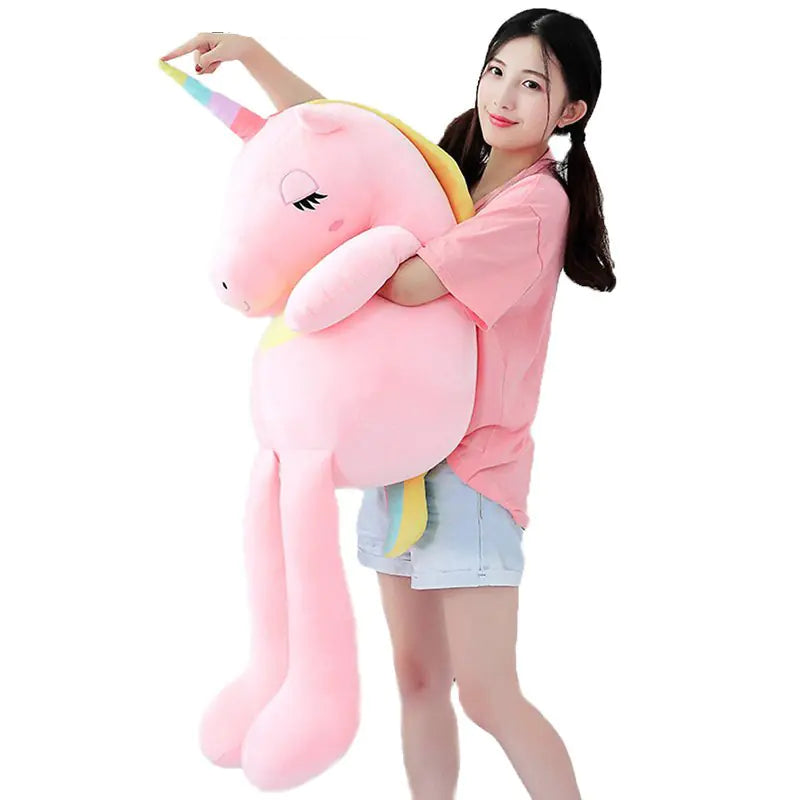 Cute Unicorn Plush Toy Pillow for Girls (Large)