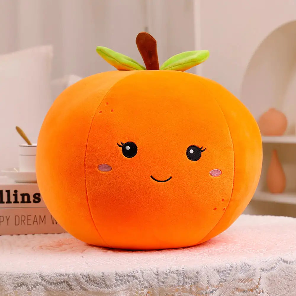Cartoon Fruit Plush Water Pillow Toy