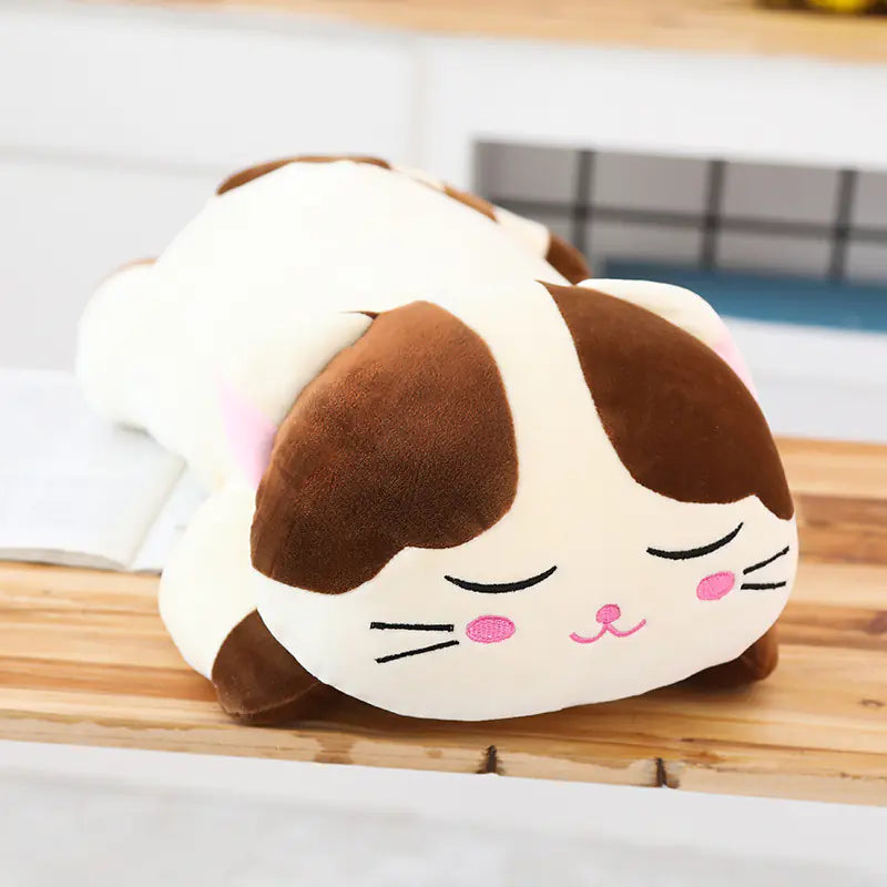 Cartoon Down Cotton Cat Plush Toy Pillow
