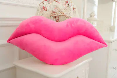 Creative Plush Big Lips Pillow - Large Red Cushion