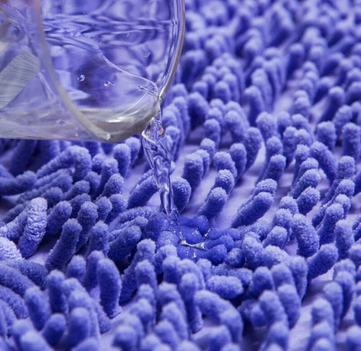 Antislip, absorberende badmat